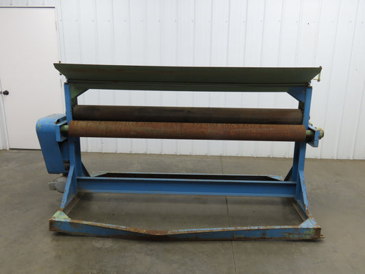 Sheet Metal Straightener 84" Rollers Power Feeder 3 Roll 230/460V 3Ph