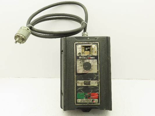 Reliance 14C10 Minpak Plus VS Drive 90V DC Motor Speed Control .75Hp 115V 1PH