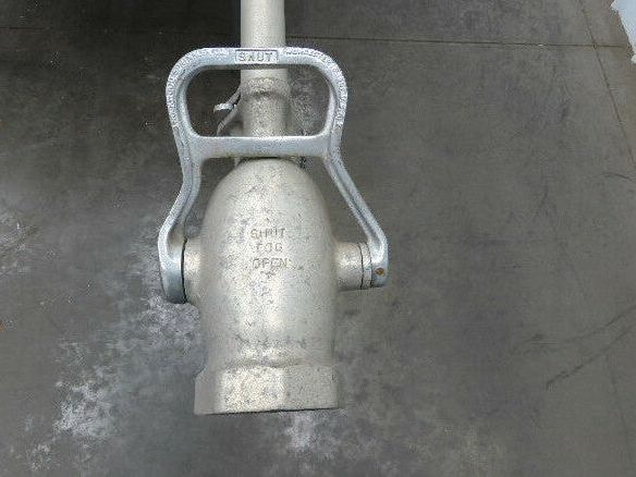 Rockwood Sprinkler WaterFog Fire Hose Nozzle Triple Action Nozzle Aluminum 10'