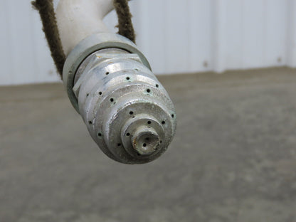 Rockwood Sprinkler WaterFog Fire Hose Nozzle Triple Action Nozzle Aluminum 10'