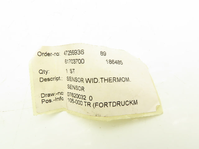 Philips 9404-126-51471 Screw-In-Resistance Thermometer 85mm Insertion Length