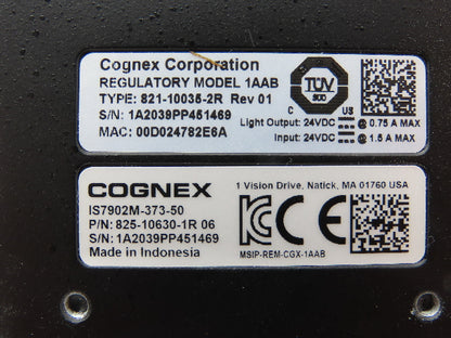 Cognex 821-10035-2R In-Sight Vision Camera Iris C-Mount Manual Lens