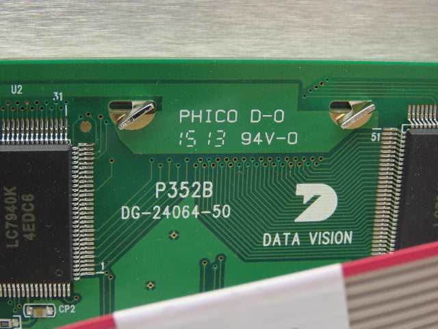 VideoJet Excel 273SE Ink Jet Printer Keyboard Interface Panel LCD Display