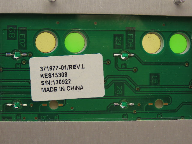 VideoJet Excel 273SE Ink Jet Printer Keyboard Interface Panel LCD Display