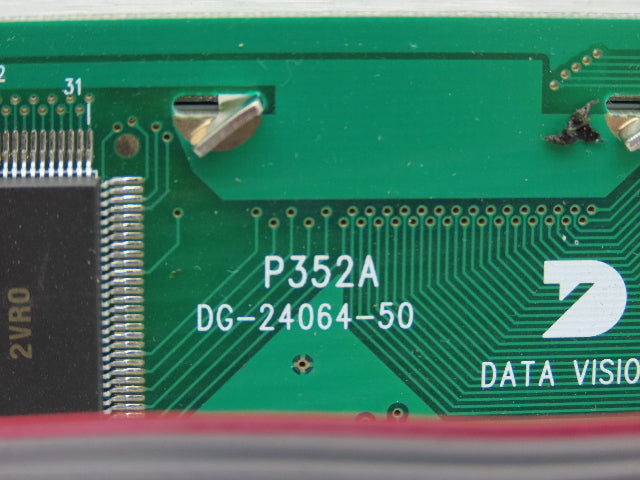 VideoJet Excel Ink Jet Printer Keyboard Interface Panel LCD Display