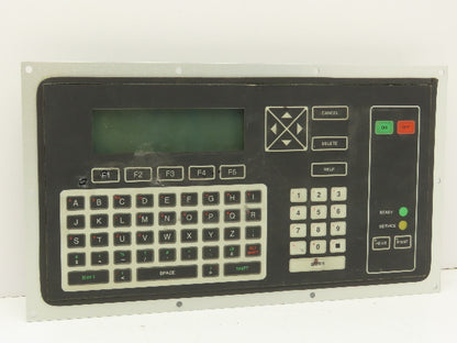 VideoJet Excel Ink Jet Printer Keyboard Interface Panel LCD Display