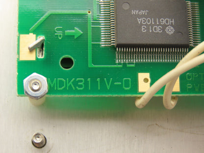 VideoJet Excel Ink Jet Printer Keyboard Interface Panel LCD Display