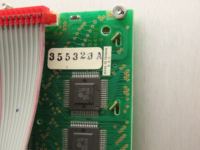 VideoJet Excel Ink Jet Printer Keyboard Interface Panel LCD Display