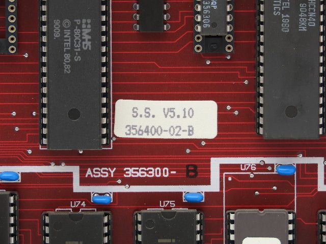 VideoJet Excel Ink Jet Printer Control Panel Mother Board 356400-02-B