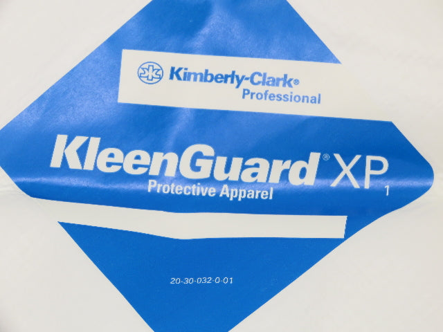 KleenGuard 44304 White XL Liquid Particle Protection Disposal Coverall Box of 22