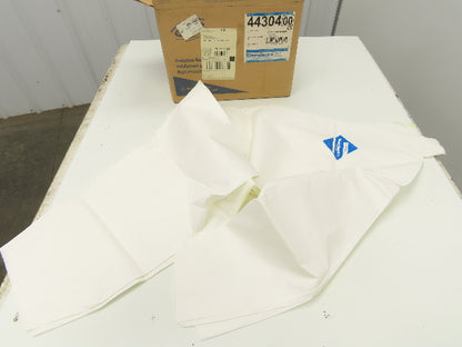 KleenGuard 44304 White XL Liquid Particle Protection Disposal Coverall Box of 22