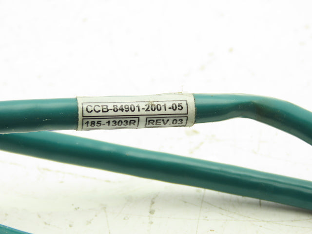 Cognex CCB-84901-2001-05 Code Reader Network Cable 5m Long M12X8 to RJ45