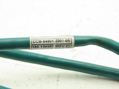 Cognex CCB-84901-2001-05 Code Reader Network Cable 5m Long M12X8 to RJ45