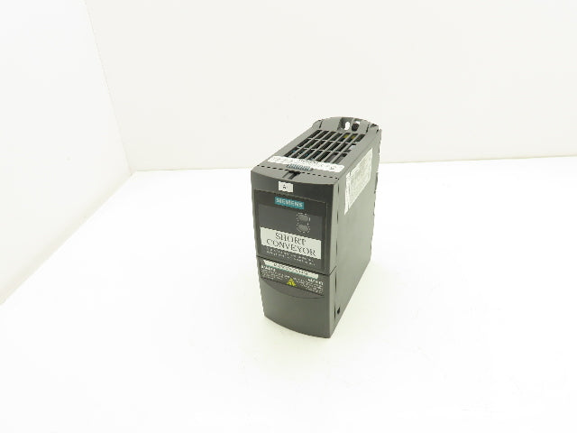 Siemens 6SE6440-2AB12-5AA1 Micromaster 440 VFD Drive Inverter 240V 0.25kW