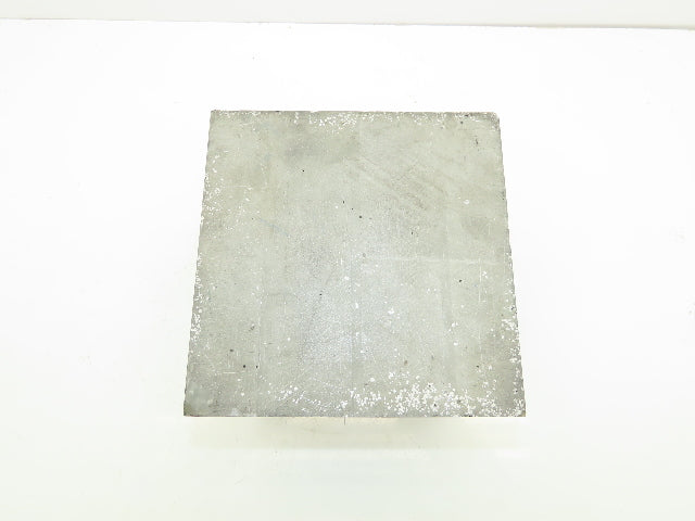 Cast Aluminum and Wood Machined Work Block 8.5"x 8" 25Lb