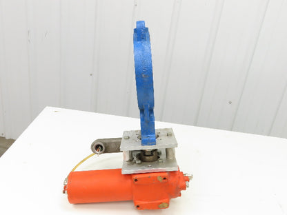 Bettis CBA315 Pneumatic Solenoid Actuated 5" Butterfly Valve 120psi 24VDC