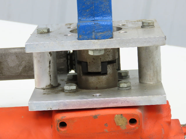 Bettis CBA315 Pneumatic Solenoid Actuated 5" Butterfly Valve 120psi 24VDC