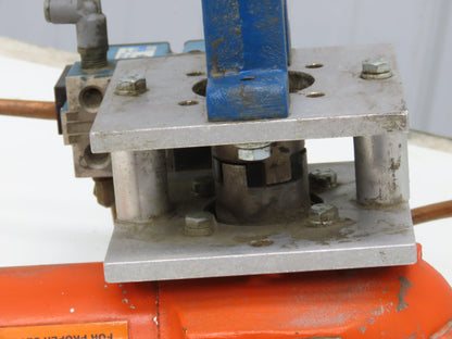 Bettis CB-315 Pneumatic Solenoid Actuated 5" Butterfly Valve 120psi 24VDC