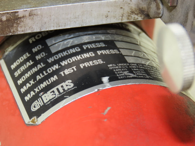 Bettis CB-315 Pneumatic Solenoid Actuated 5" Butterfly Valve 120psi 120V