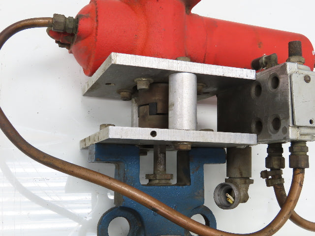 Bettis CB-315 Pneumatic Solenoid Actuated 5" Butterfly Valve 120psi 120V