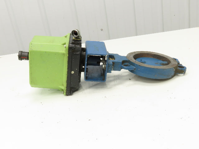 RCS Electripowr MAR10-60 Electric Actuator with 5" Butterfly Valve 120V 90°