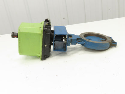 RCS Electripowr MAR10-60 Electric Actuator with 5" Butterfly Valve 120V 90°