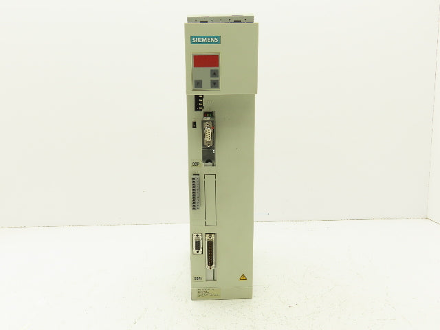 Siemens 6SE7021-0EP50 Simovert Masterdrives MC AC/AC Servo Drive 10A 480V 3PH