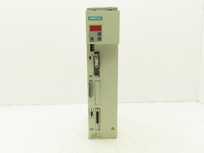 Siemens 6SE7021-0EP50 Simovert Masterdrives MC AC/AC Servo Drive 10A 480V 3PH