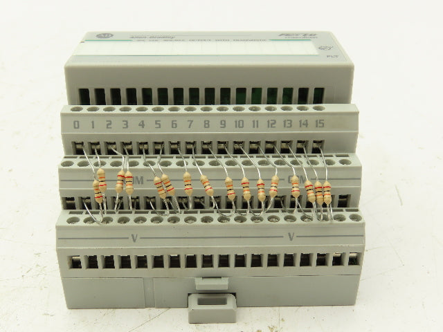 Allen Bradley 1794-OB16D Flex 16-Point 24VDC Source Output Ser A Diagnostic
