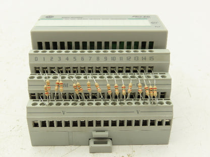 Allen Bradley 1794-OB16D Flex 16-Point 24VDC Source Output Ser A Diagnostic