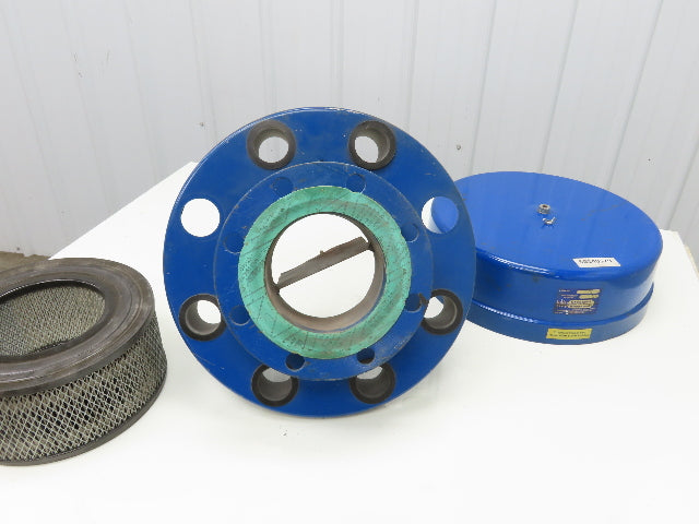 Stoddard Silencer F64-5 Flanged Filter Silencer 5" ANSI 750 CFM