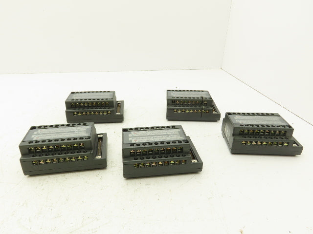 Mitsubishi Electric A6TBXY36 PLC I/O Terminal Board Block Lot of 5