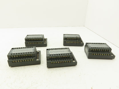 Mitsubishi Electric A6TBXY36 PLC I/O Terminal Board Block Lot of 5