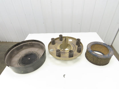 Stoddard Silencer F64-5 Flanged Filter Silencer 5" ANSI 750 CFM