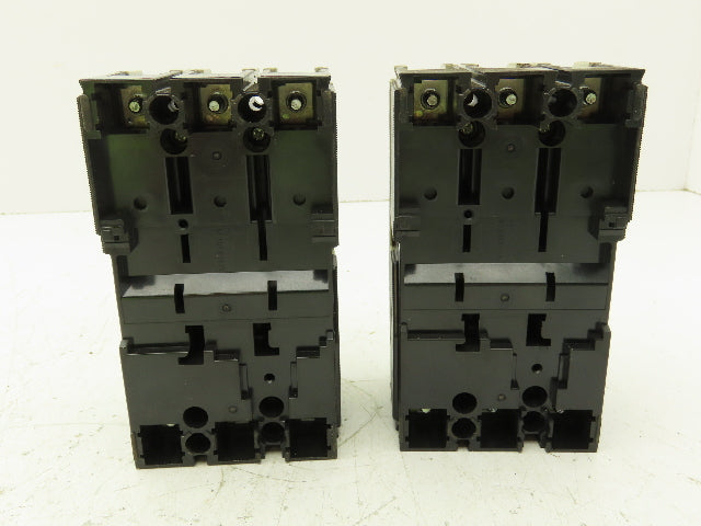 Mitsubishi NF63-CW No-Fuse Circuit Breaker 50A 3 Pole 600V Lot of 2