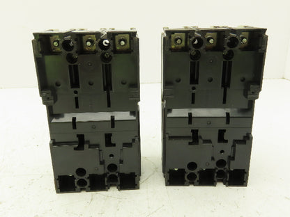 Mitsubishi NF63-CW No-Fuse Circuit Breaker 50A 3 Pole 600V Lot of 2
