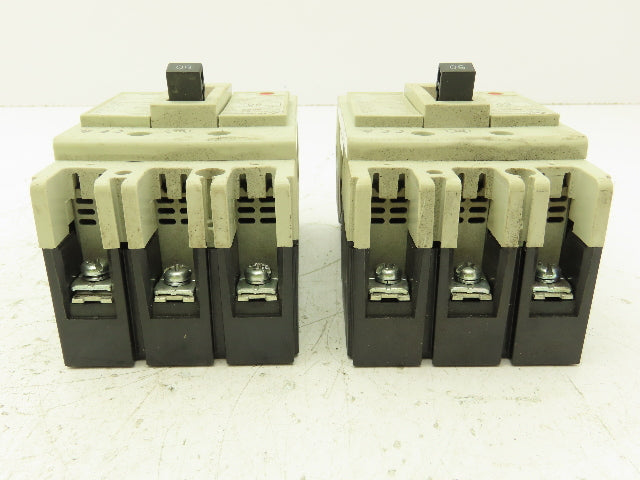 Mitsubishi NF63-CW No-Fuse Circuit Breaker 50A 3 Pole 600V Lot of 2