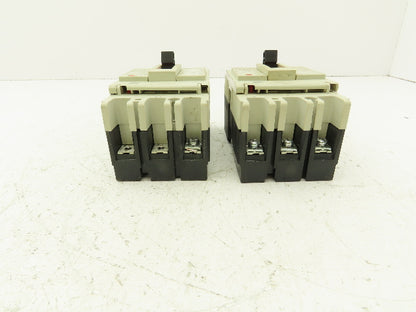 Mitsubishi NF63-CW No-Fuse Circuit Breaker 50A 3 Pole 600V Lot of 2