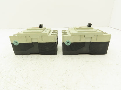 Mitsubishi NF63-CW No-Fuse Circuit Breaker 50A 3 Pole 600V Lot of 2