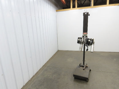 Masterflow AH-501 Electric Heat Blower Floor Stand Adjustable Arm 26x16" Base