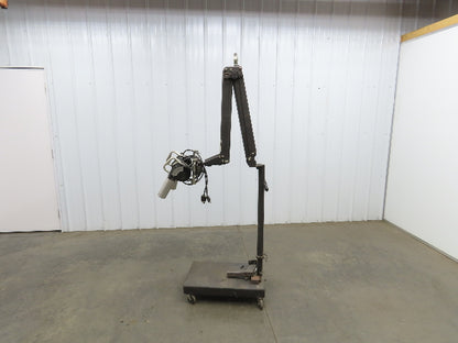 Masterflow AH-501 Electric Heat Blower Floor Stand Adjustable Arm 26x16" Base