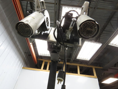 Masterflow AH-501 Electric Heat Blower Floor Stand Adjustable Arm 26x16" Base