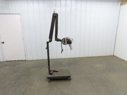 Masterflow AH-501 Electric Heat Blower Floor Stand Adjustable Arm 26x16" Base