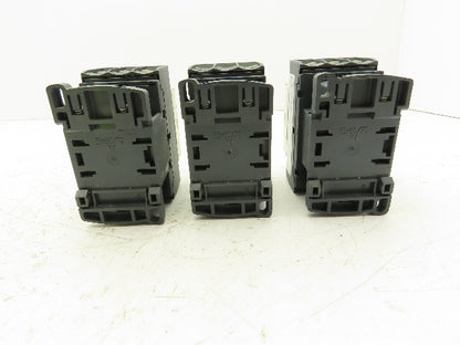 Schneider LC1D25 Motor Starter Contactor 40A 600V 3 Pole 120V Coil Lot of 3