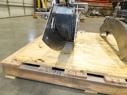 Arrowhead 3.25" Tabletop Belt Magnetic Slide Vertical 90° S-Curve Conveyor