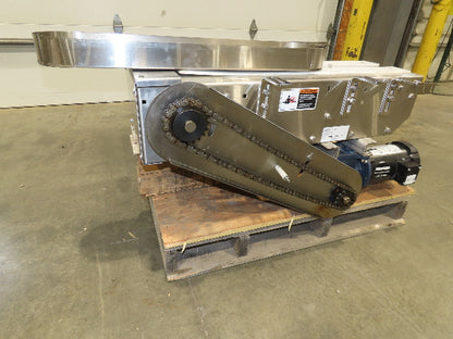 Arrowhead 12" Tabletop Stainless Bottle Conveyor 36" Drive Section 460V 3PH
