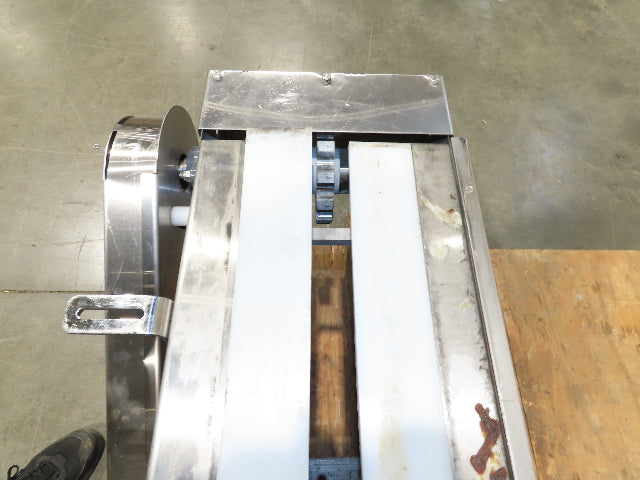 Arrowhead 12" Tabletop Stainless Bottle Conveyor 36" Drive Section 460V 3PH