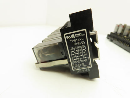Fuji Electric HH54P-L Relay w/Socket Base 110V Coil Lot of 18
