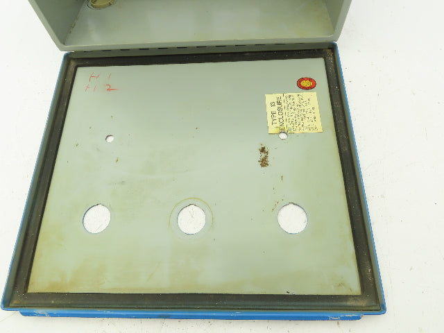 Electrical Box Enclosure 14x12x6" Wall Mount Backplate