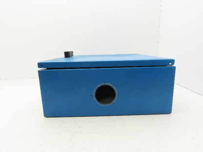 Hoffman C-SD16166 Electrical Box Enclosure 16x16x6" Wall Mount Backplate